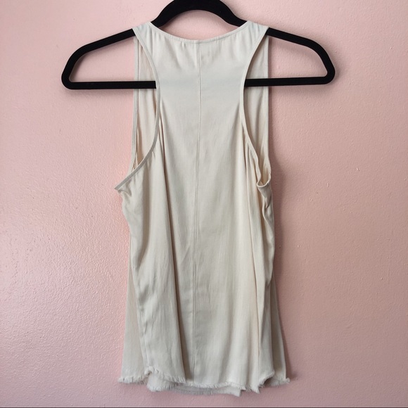 Frame Nude Raw Edge Tank Top - Picture 3 of 4